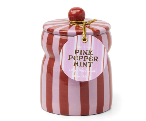 Paddywax peppermint candle